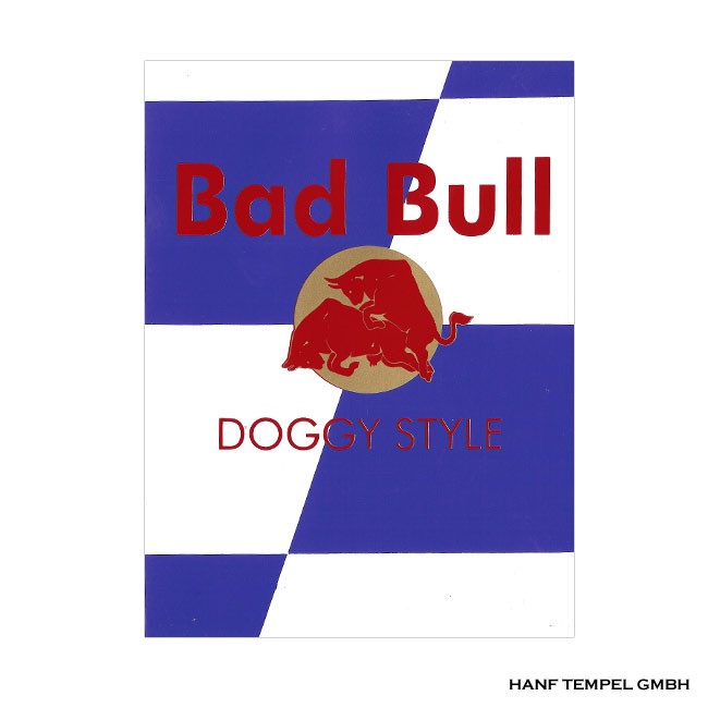 Aufkleber - Bad Bull Doggy Style