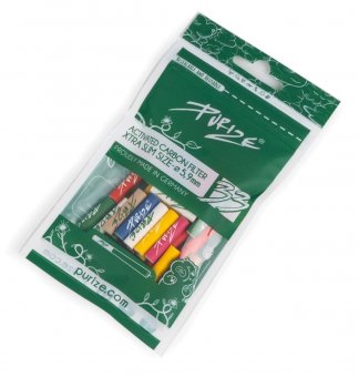 PURIZE - Aktivkohlefilter 1x33er, BUNT-MIX, Ø 5.9mm, XTRA Slim