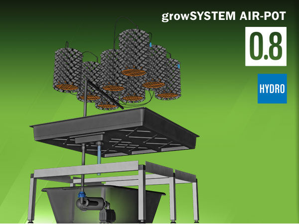 GrowSYSTEM Airpot 0.8 - 80 x 80cm