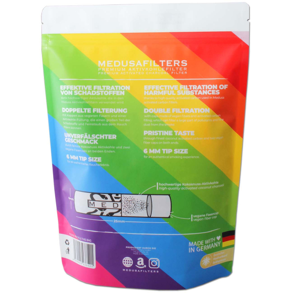 Medusa Hybridfilters Mixed 6mm 1000pcs