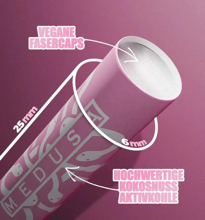 MedusaFilters - 100er Pack - ROSÉ