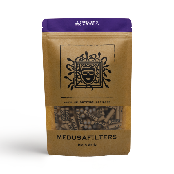 MedusaFilters - 250er Pack - Aktivkohlefilter