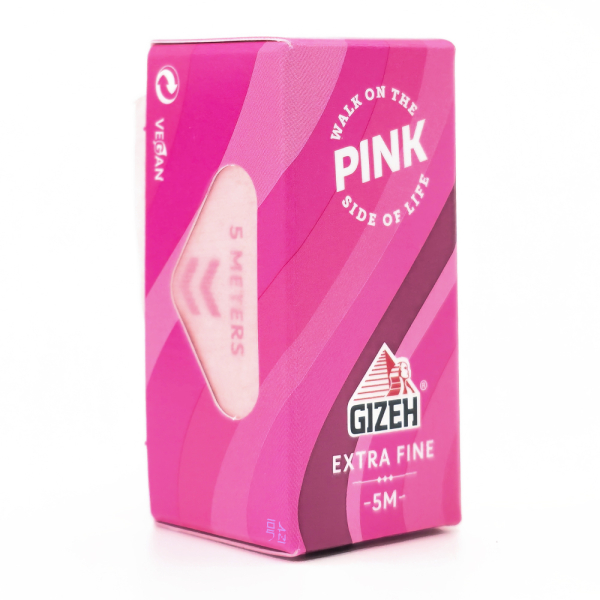 3 x GIZEH All Pink Rolls Slim 5m