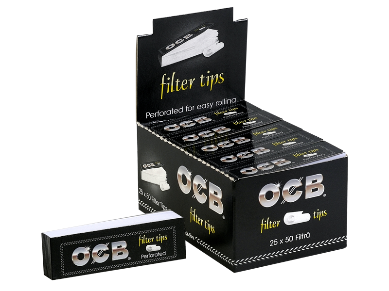 OCB Filter Tips perforated Box