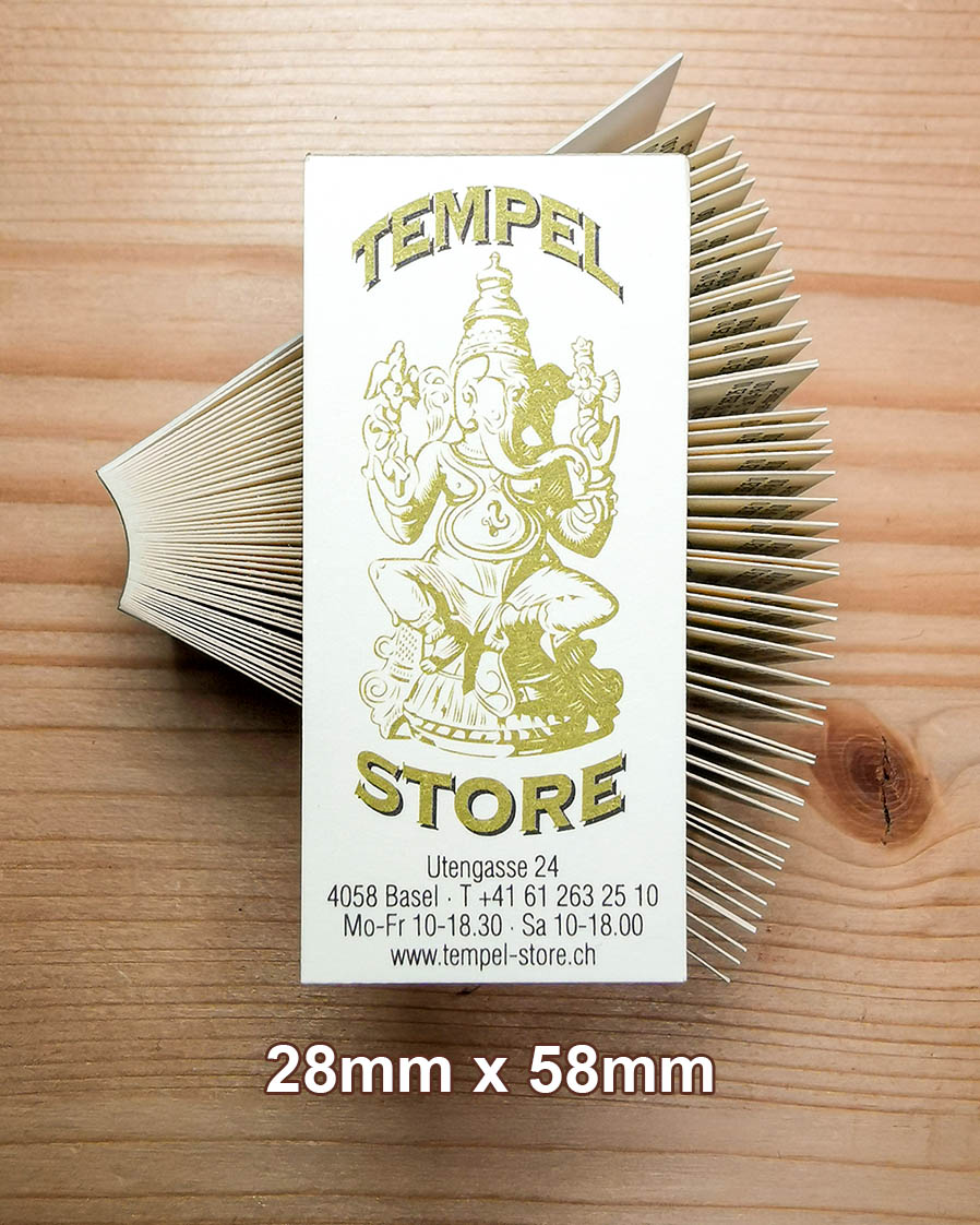 Tempel Store Filter ökologisch - 50 Blatt