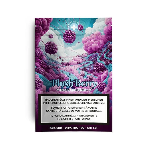 High Level Genetics - Plush Berry - CBD Blüten (Indoor) 2g