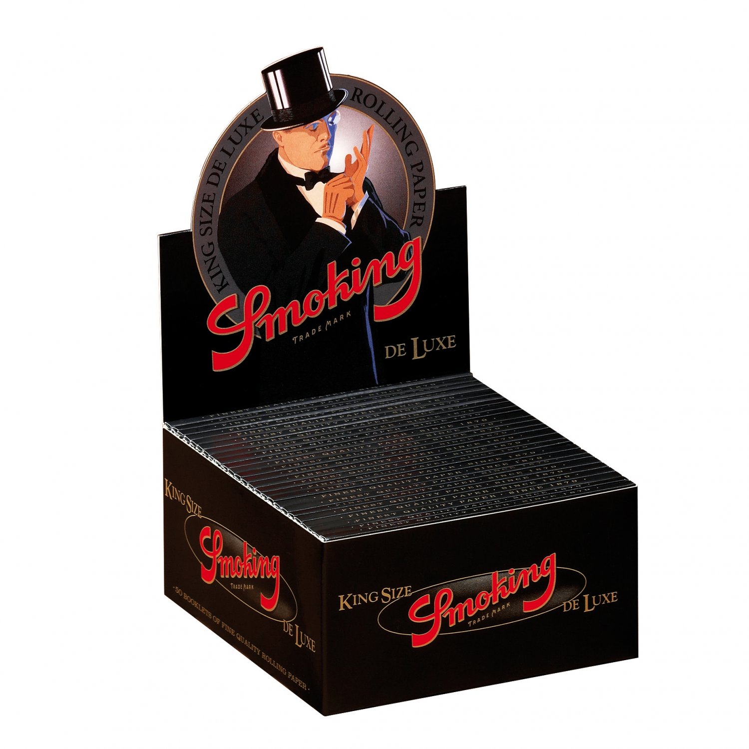 Smoking De Luxe 'Black' King-Size Box