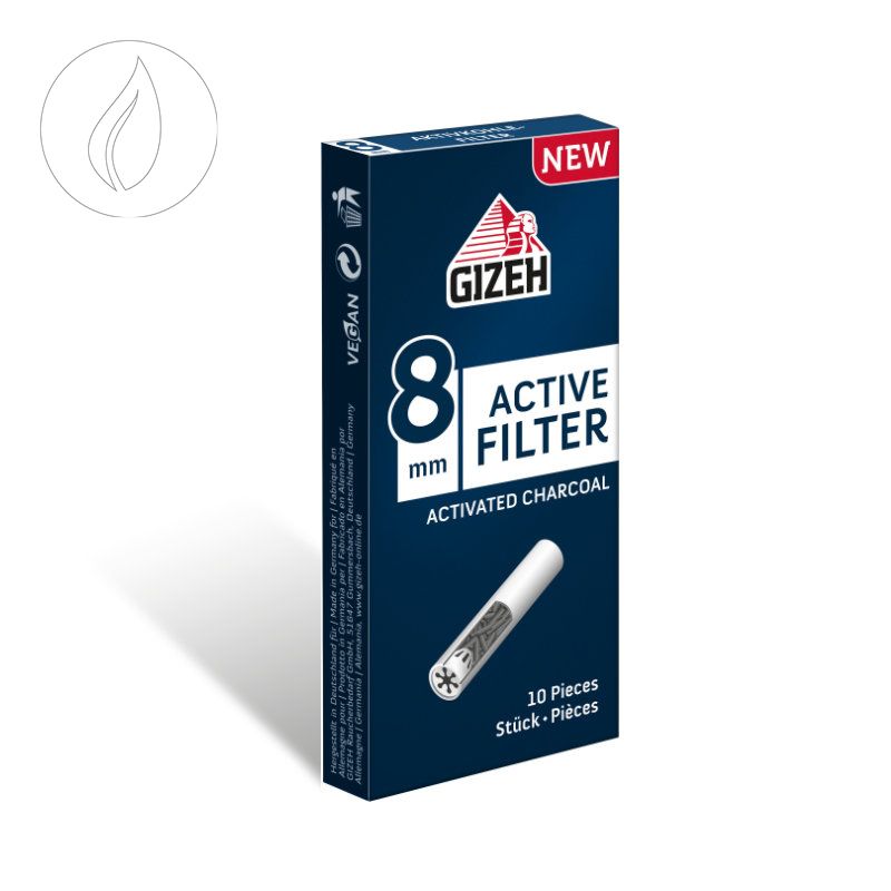 GIZEH Active Filter 8mm 10 Stk