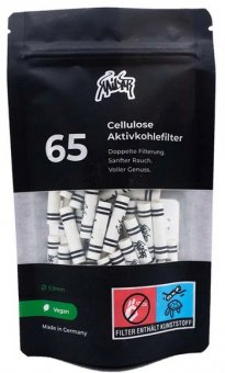 Kailar - 65 Cellulose Slim Hybrid Aktivkohlefilter - weiss