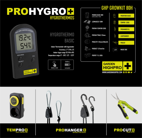Garden High Pro Grow Kit 80