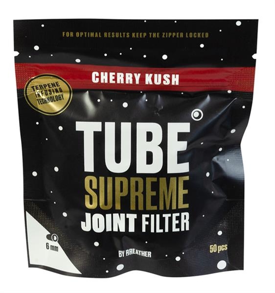 Tube Supreme Joint Filter - Cherry Kush - 6mm - 50 Stück