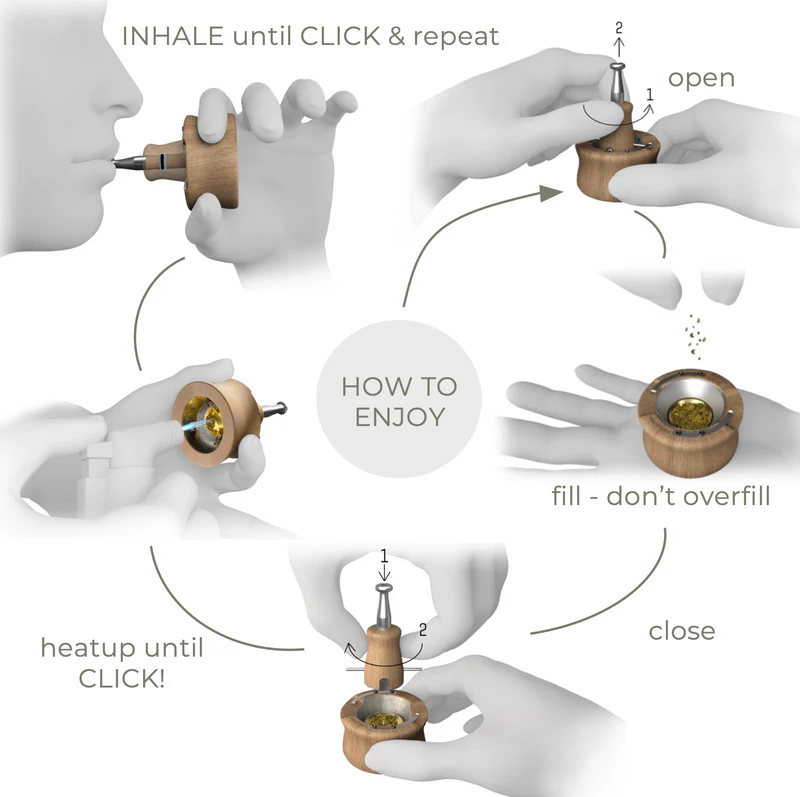 Vapman Click - Classic Walnuss