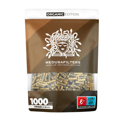 MedusaFilters - 1000er Pack - Hybrid Aktivkohlefilter