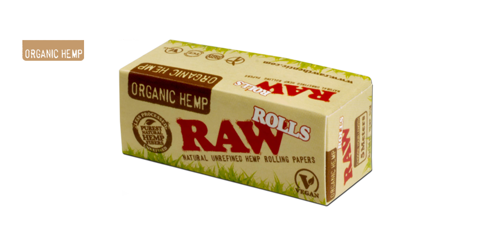 RAW ORGANIC ROLLS BOX