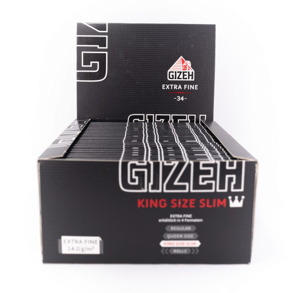 GIZEH Papers KingSize Slim Box 50pcs