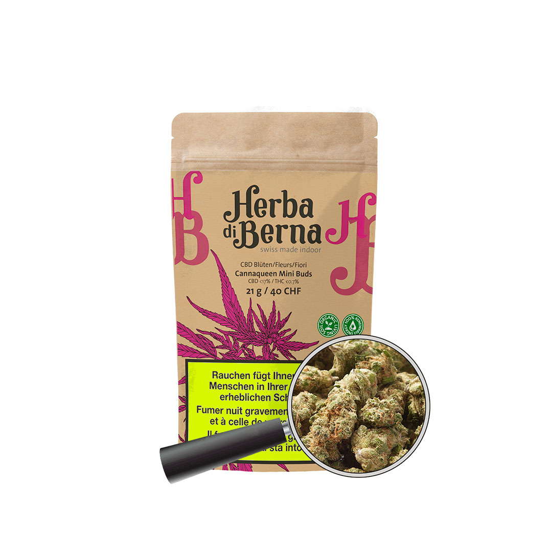 Herba di Berna - Cannaqueen Mini-Buds (Indoor) 21gr
