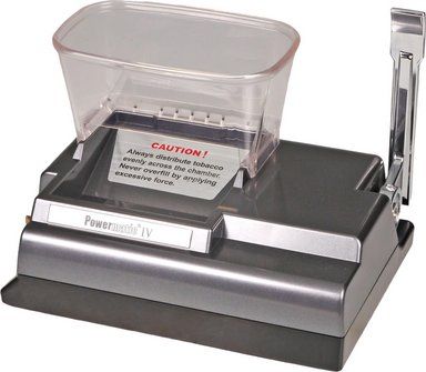 POWERMATIC 4 STOPFMASCHINE MIT EINFÜLLTRICHTER