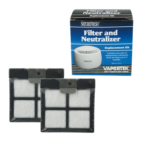 VAPORTEK Ersatzfilter und Membrane für Compact Luftreiniger 2 Stk.