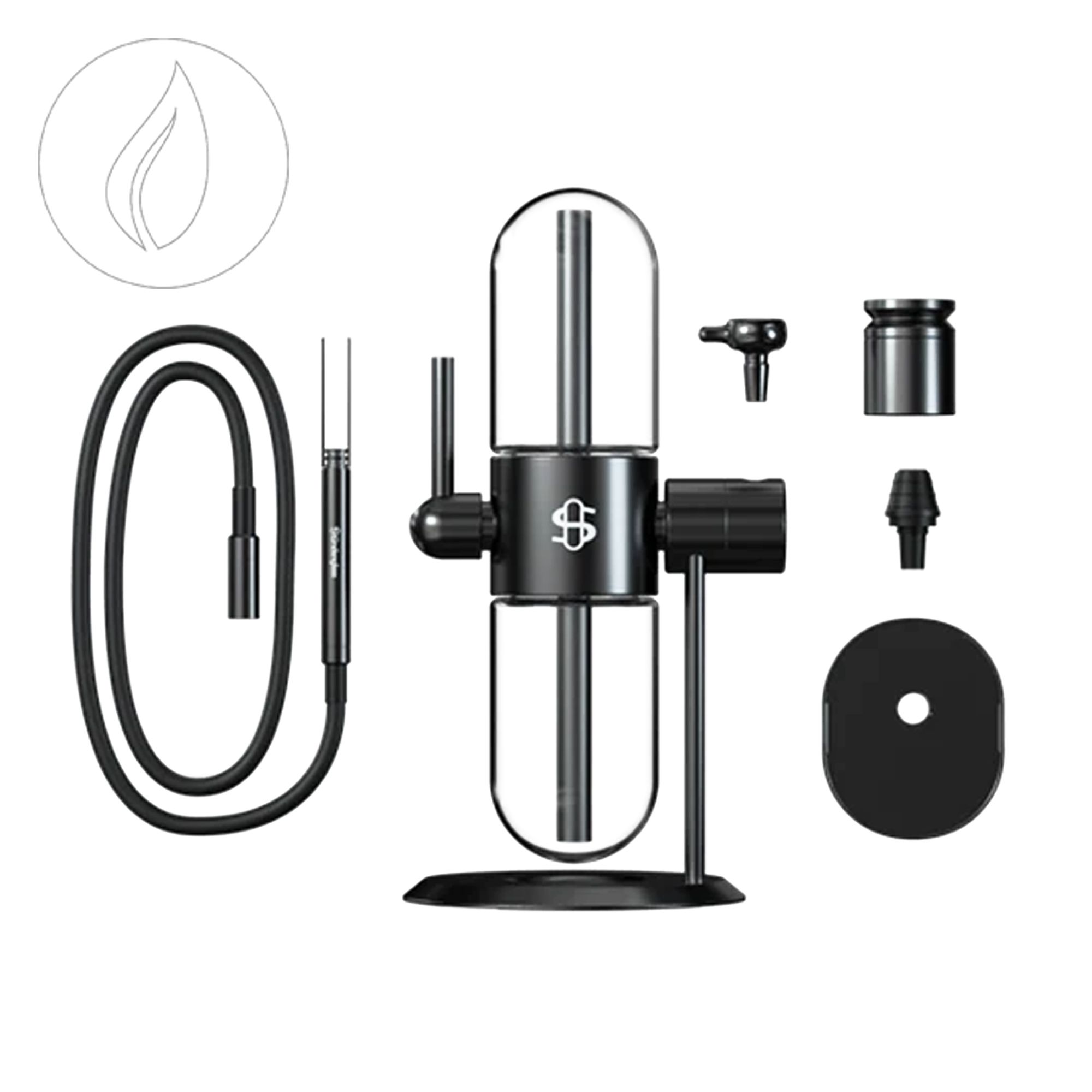 Stündenglass Gravity Hookah Black