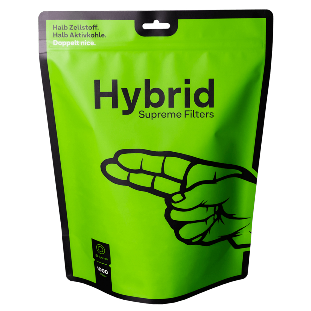 Hybrid Supreme Filter 6.4mm 1000 Filter Pack