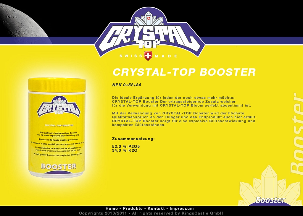  Crystal Top Booster 25kg