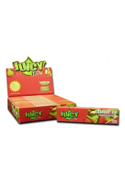 Juicy Jay's - Strawberry / Kiwi - Kingsize - Box
