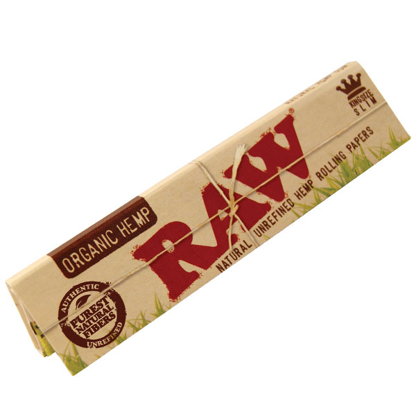 3 x RAW Organic Hemp Slim King Size