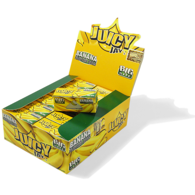 Juicy Jay`s Flavored Rolls Banana 5m Box 
