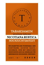 Tabaksamen - Nicotina Rustica - 200 Stk.
