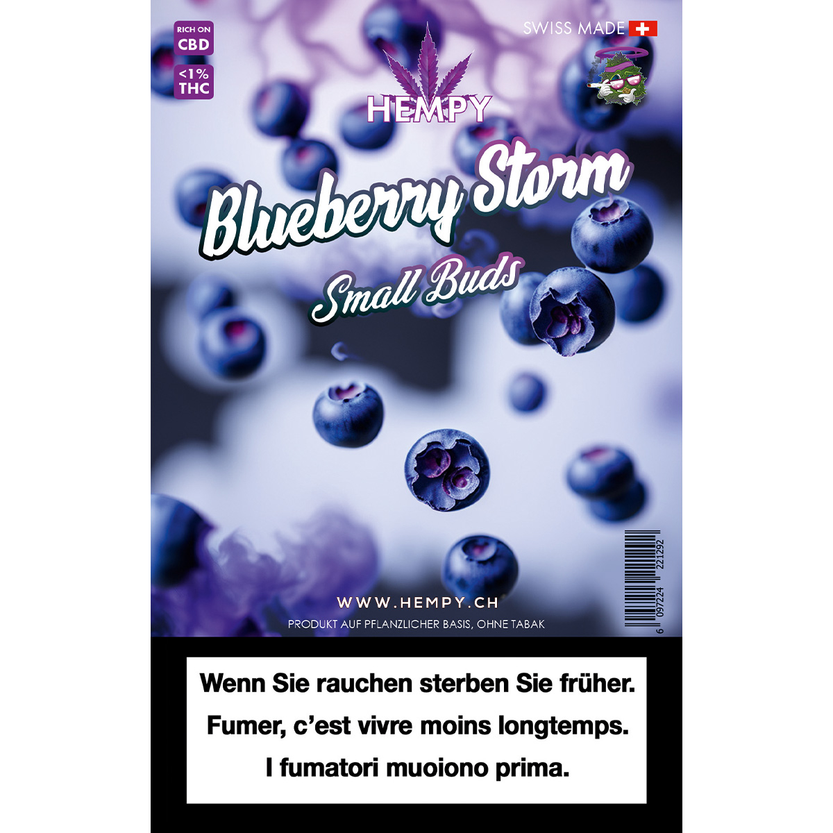 Hempy Blueberry Storm Indoor Small Buds 25gr