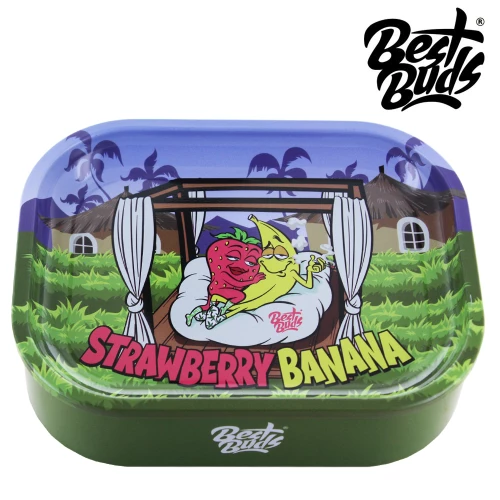 Metallbox mit Best Buds-Tablett © Strawberry Banana