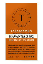 Tabaksamen - Havanna Z992 - 200 Stk.