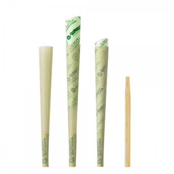 G-Rollz | Cheech & Chong(TM) - Organic Green Hemp - 20 King Size Cones