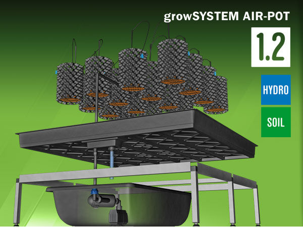 GrowSYSTEM Airpot 1.2 - 120 x 120cm