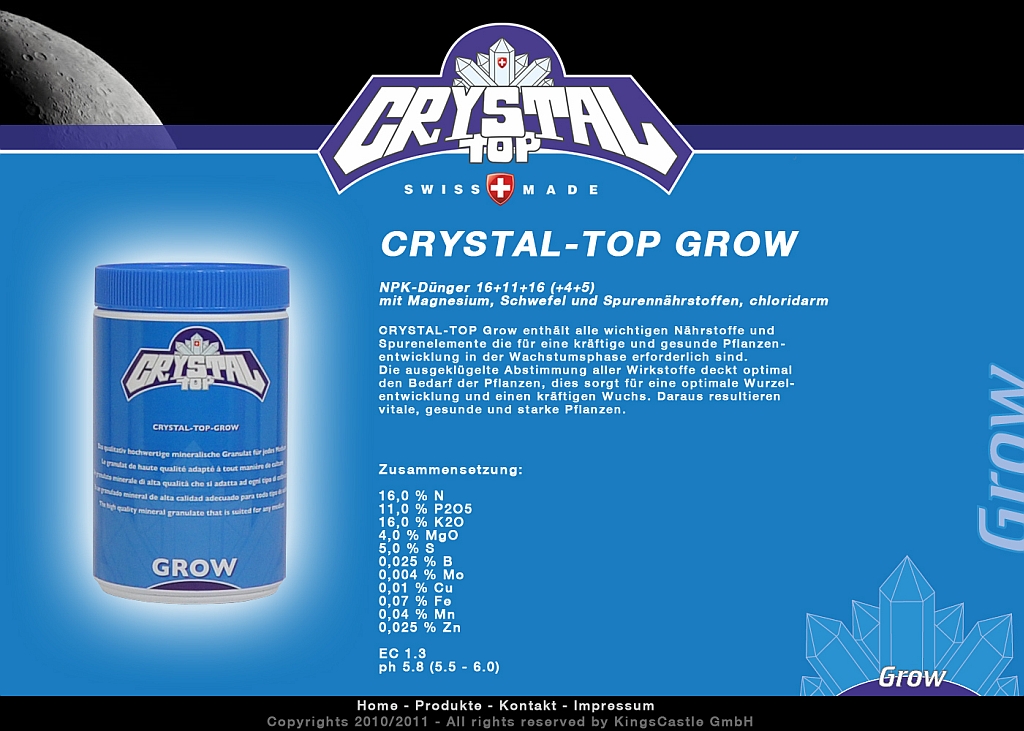  Crystal Top Grow 25kg
