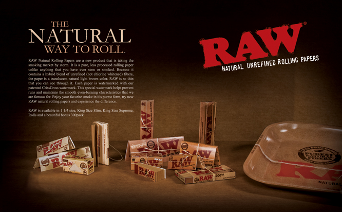 RAW Organic Hemp Slim King Size Box