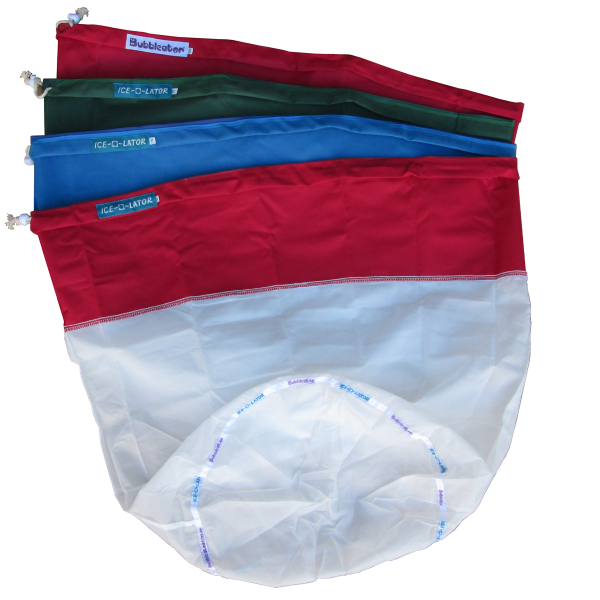 Bubbleator XL + Medium Ice-O-Lator Bags 4pcs 220-120-70-25 µm