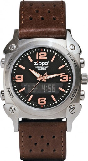Zippo Watch JIZ dunkelbraun