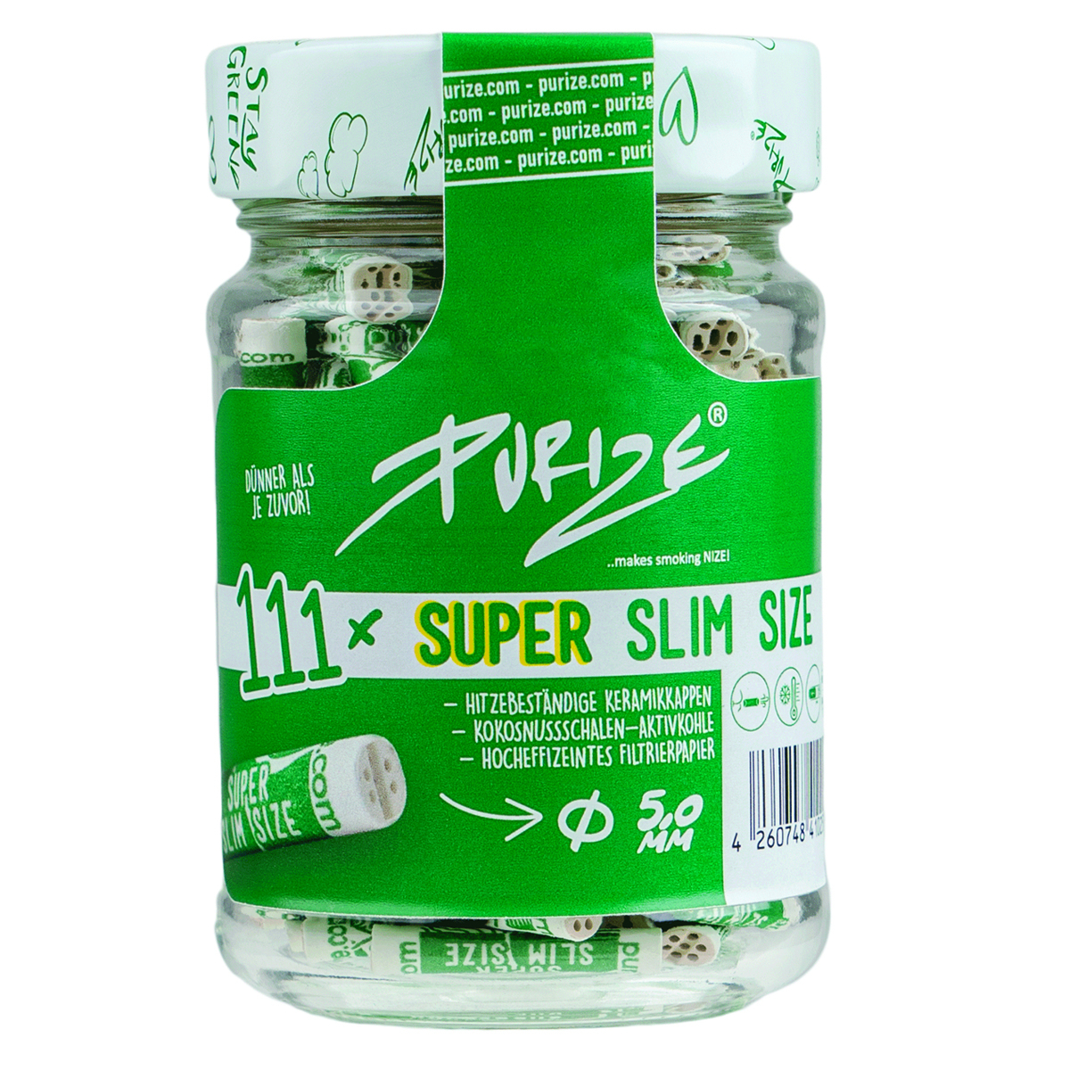 Purize Super Slim 111er Glass