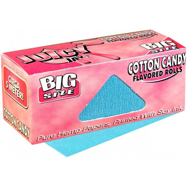 Juicy Jay`s Flavored Rolls Cotton Candy 5m 