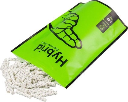 Hybrid Supreme Filters, 6,4 mm Ø, Aktivkohle+Cellulose, 250 Stück im Beutel