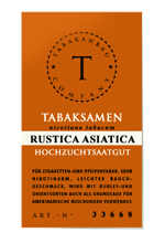 Tabaksamen - Rustica Asiatica - 200 Stk.