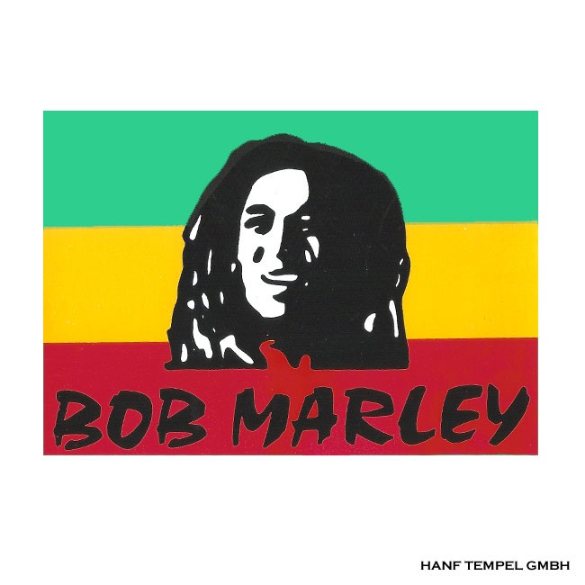 Aufkleber - Bob Marley