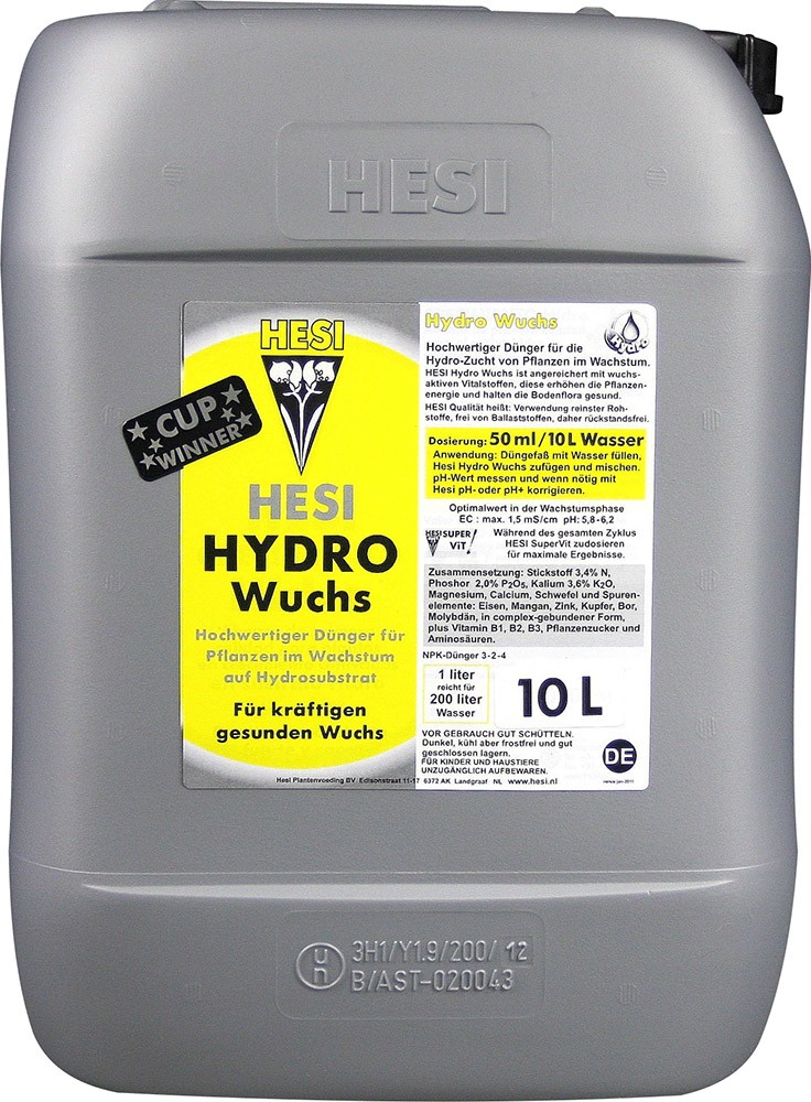 Hesi - Hydro Wuchs 10L
