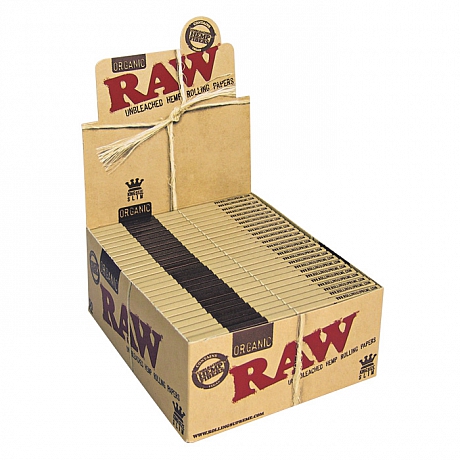 RAW Organic Hemp Slim King Size Box