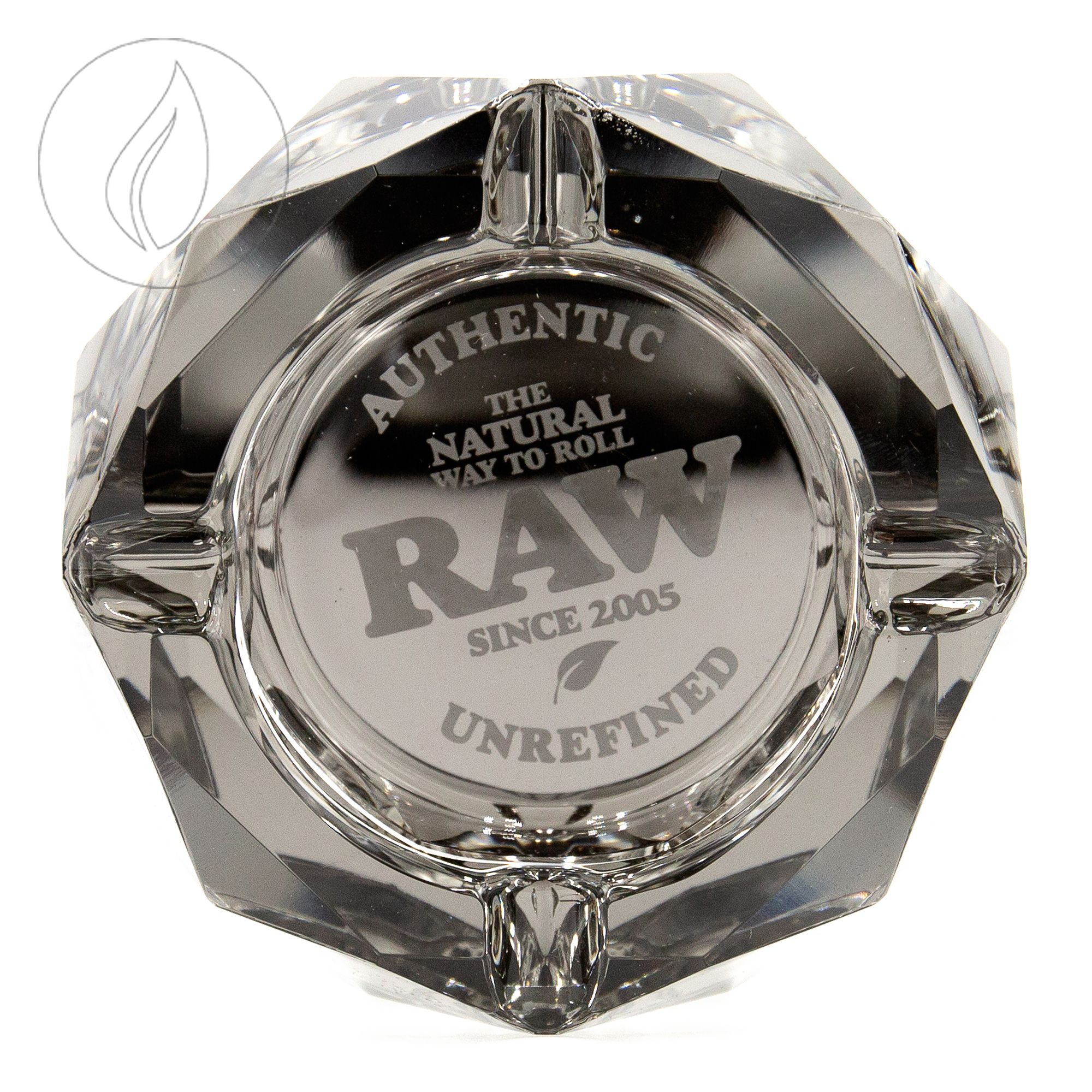 RAW The Dark Side Glass Ashtray