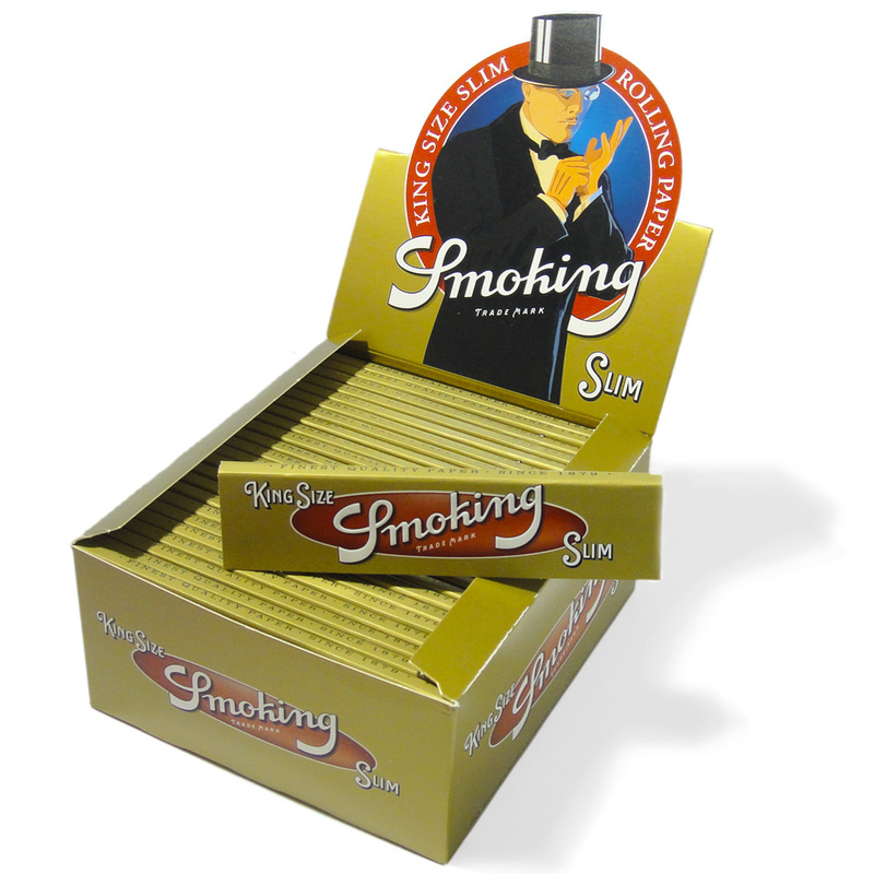 Smoking 'Gold' King-Size Slim Box 