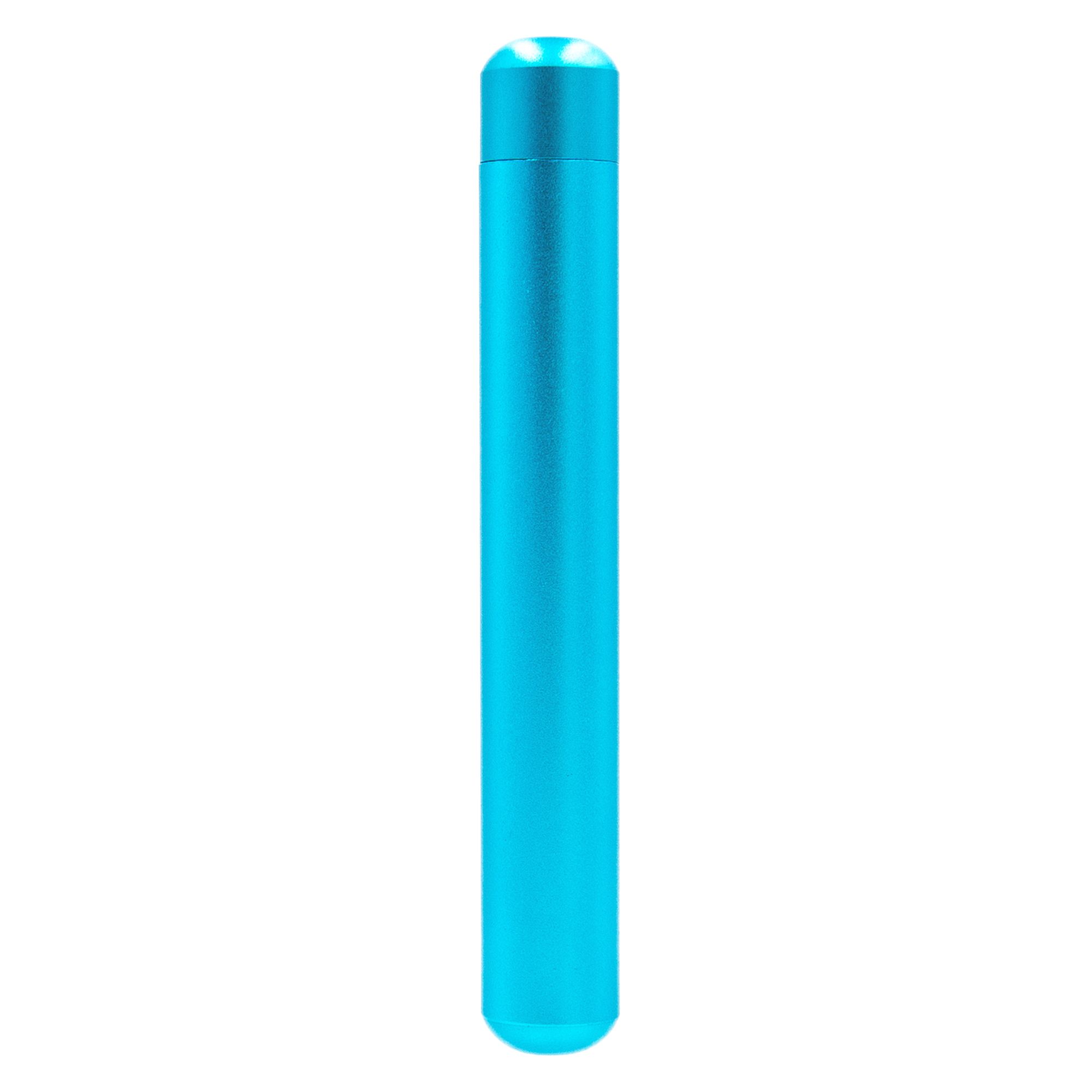 Smell Proof Metal Tube Blue 12 x 1.8 cm