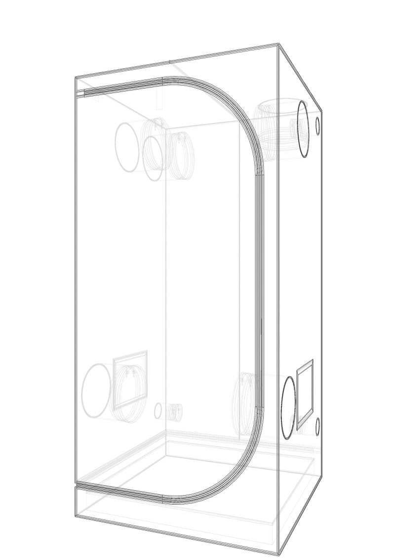 Secret Jardin - DARK ROOM DR90 R3.00 90x90x185cm