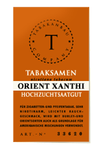 Tabaksamen - Orient Xanthi - 200 Stk.